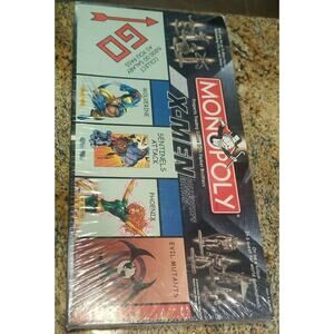 X-Men Collector's Edition Monopoly 8 Collectible Pewter Tokens From 2000